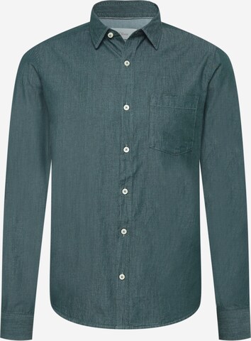 s.Oliver Button Up Shirt in Green: front