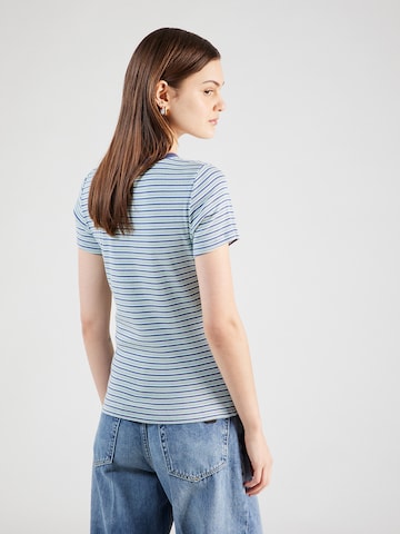 LEVI'S ® Shirt 'SS Rib Baby Tee' in Blau