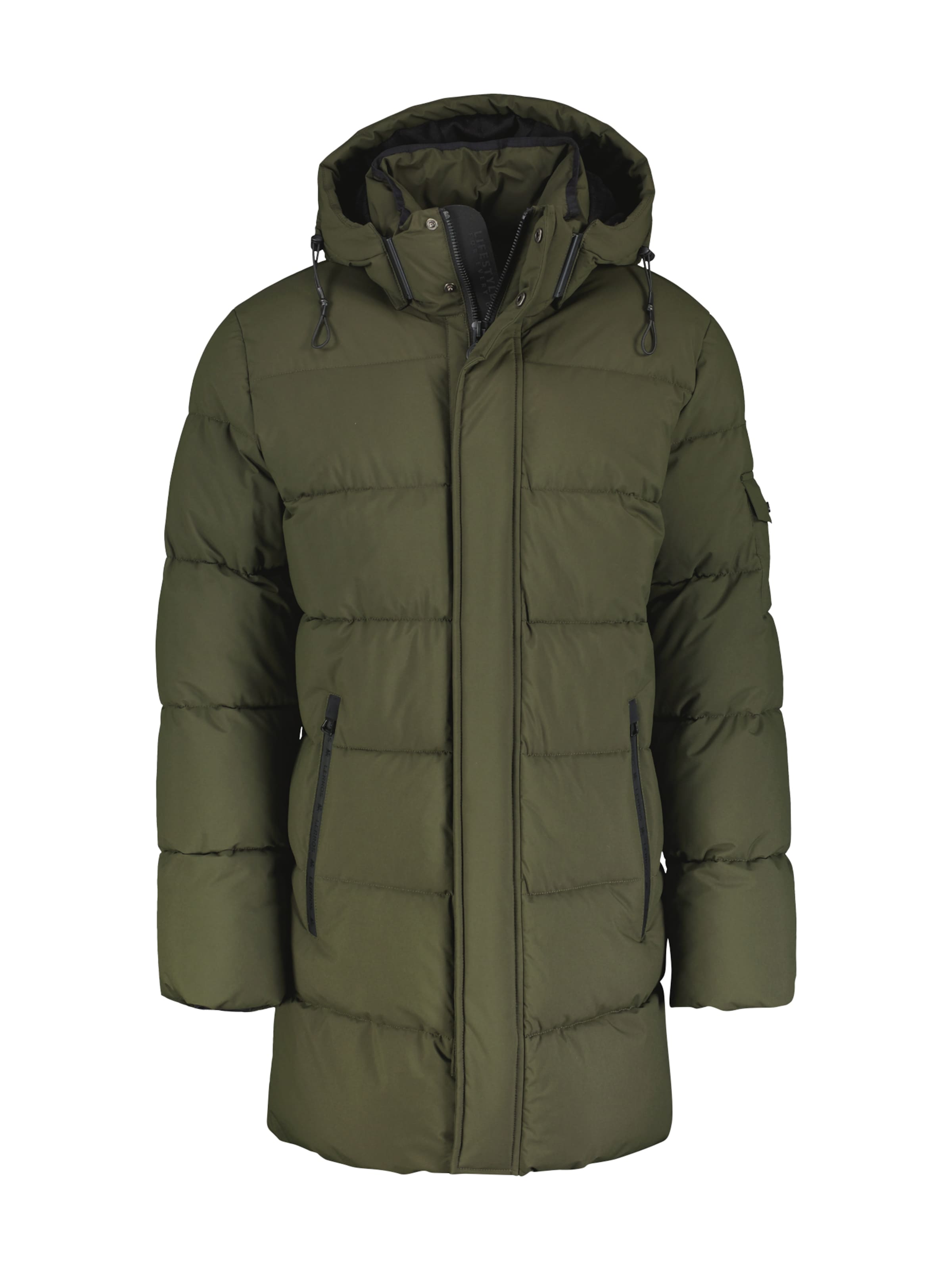 LERROS Weatherproof jacket in Green: front