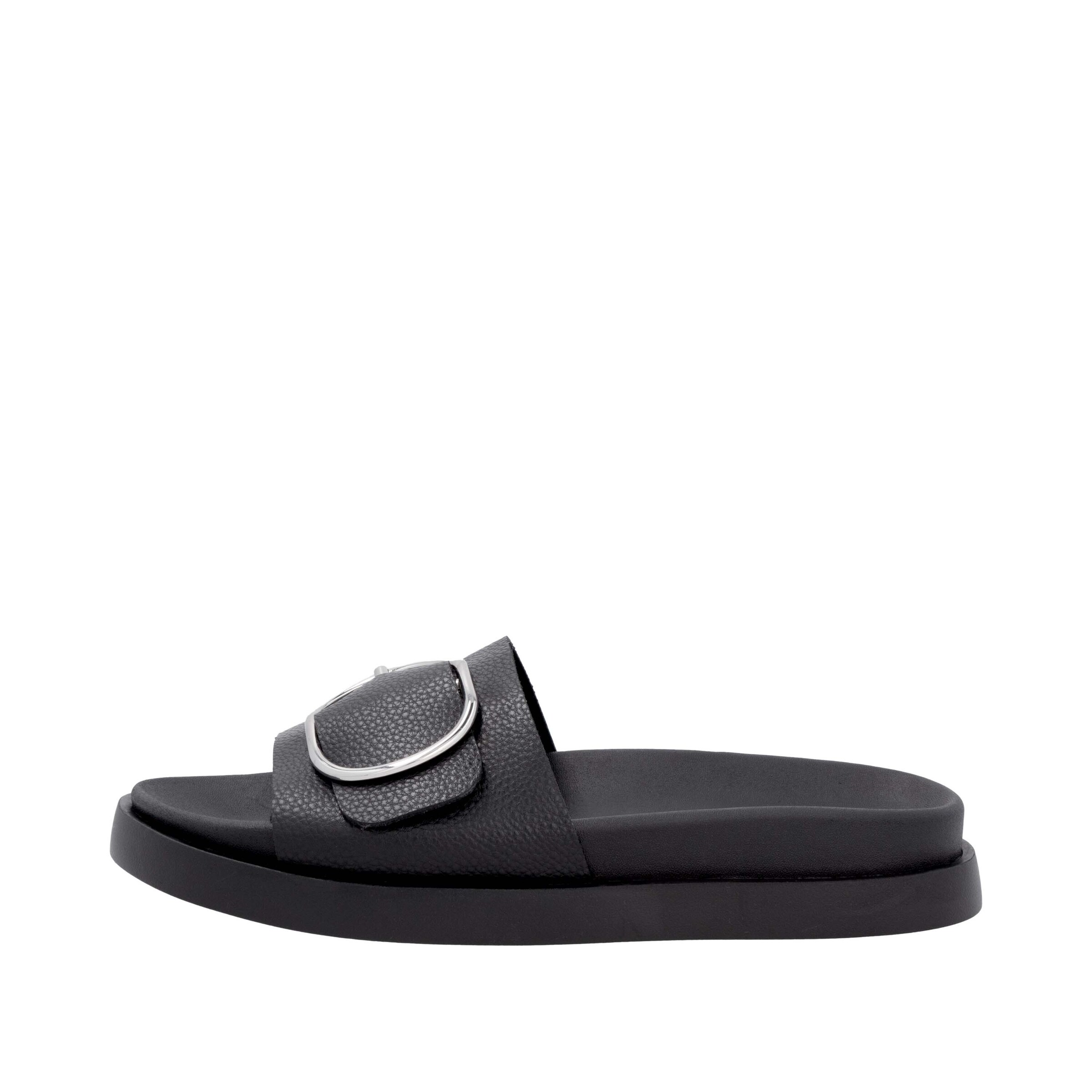 Rieker Sport Mules in Black