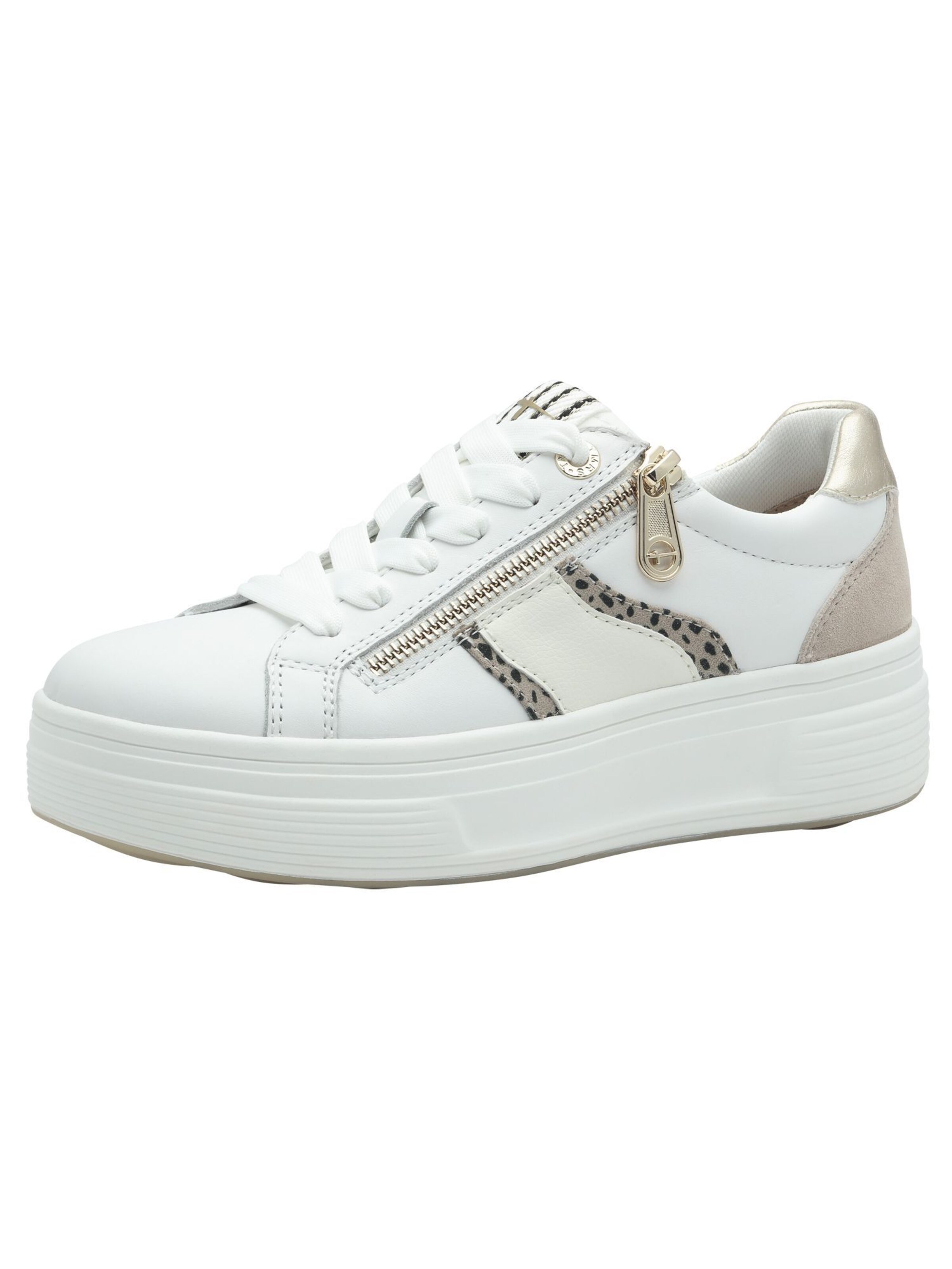 Tamaris Sneaker in Weiß: Vorderseite