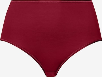 Slip ' Cotton Seamless ' Hanro en rouge : devant