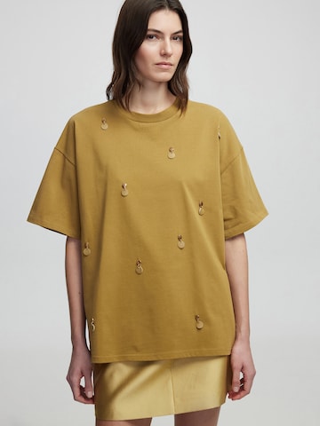 Ipekyol Shirt in Geel: voorkant
