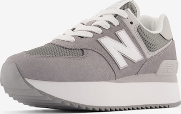 new balance Låg sneaker '574' i grå: framsida