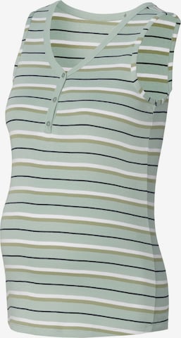 Top di Esprit Maternity in verde: frontale