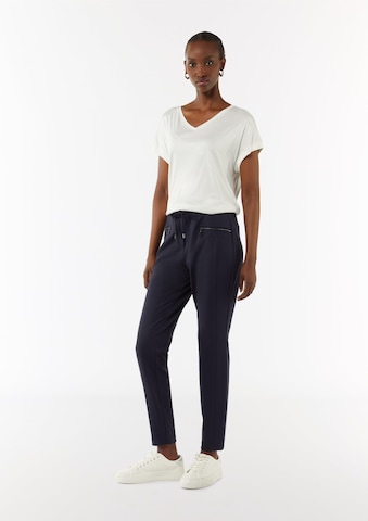 COMMA Slimfit Hose in Blau: Vorderseite