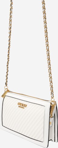 GUESS Crossbody Bag 'Abey' in White: front