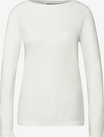 STREET ONE Shirt in White: front
