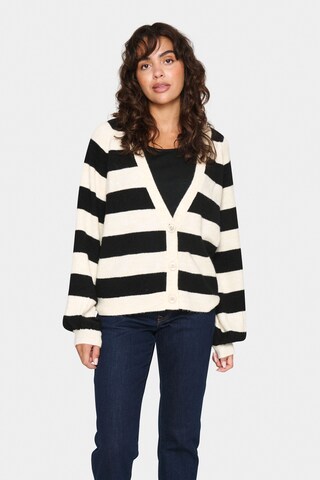 SAINT TROPEZ Cardigan 'Garbie' i beige: forside