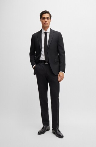 BOSS Slimfit Anzug 'Houston' in Schwarz