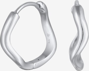 Boucles d'oreilles ELLI en argent : devant