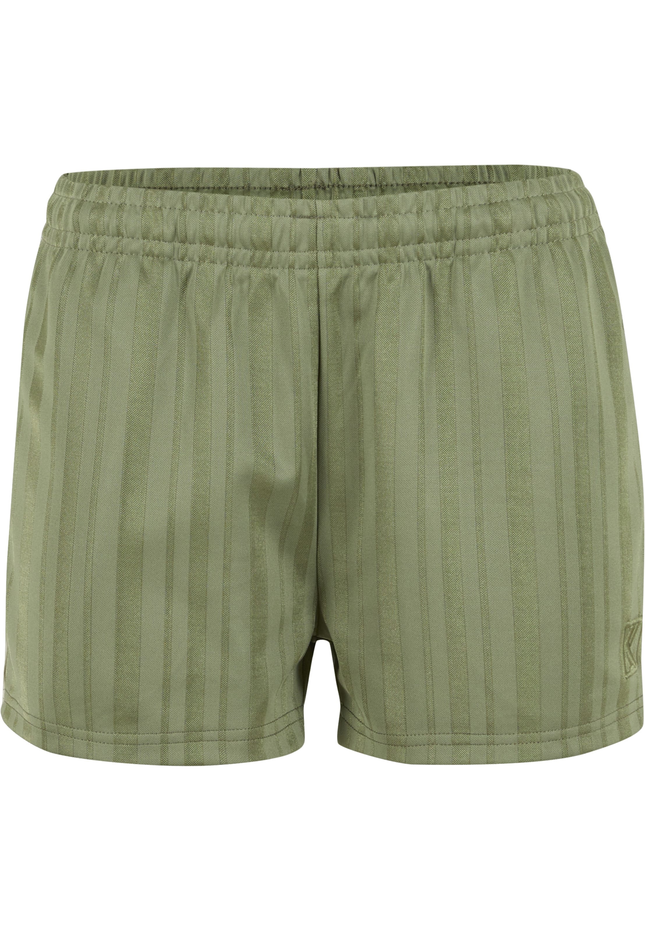 Karl Kani Regular Shorts in Grün: Vorderseite