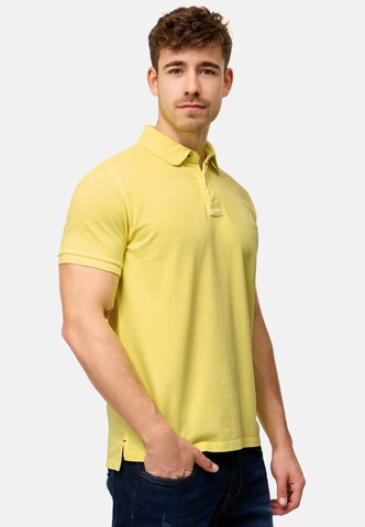 T-Shirt ' Jorah ' INDICODE JEANS en jaune : devant