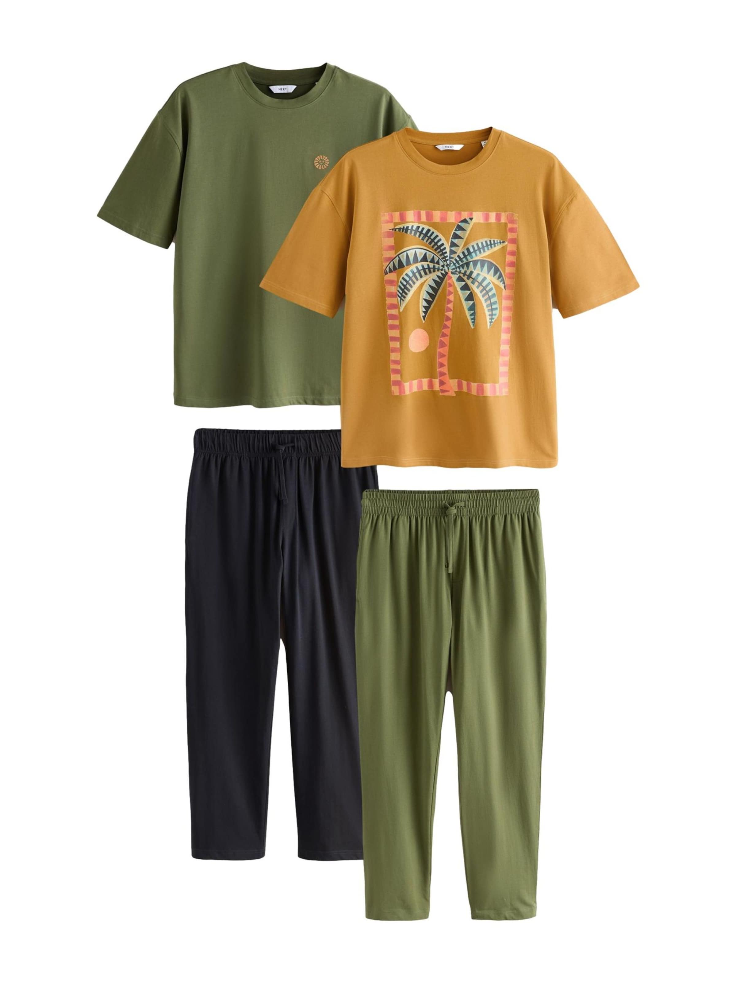 Next Pyjama in Grün: Vorderseite