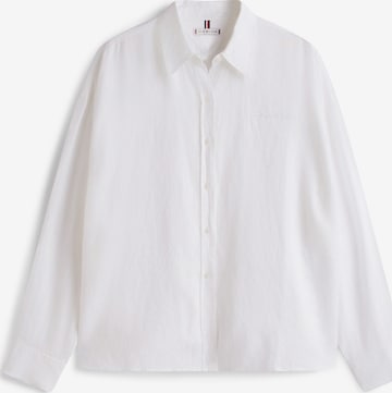 Chemisier 'ESS' Tommy Hilfiger Curve en blanc : devant