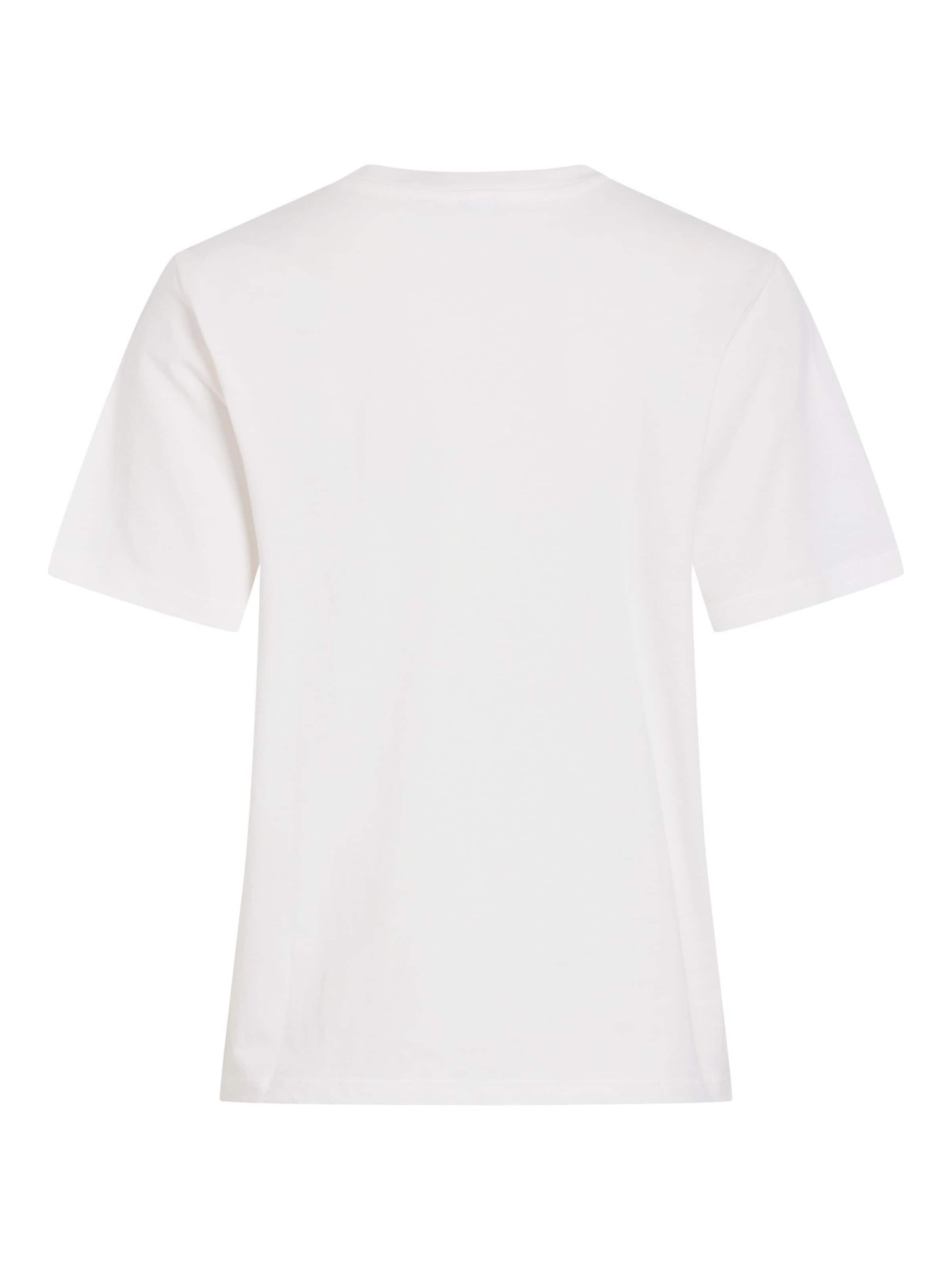 VILA - Camiseta 'VISybilla Bisou' en blanco