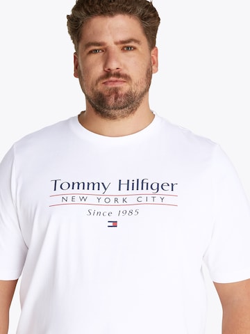 T-Shirt Tommy Hilfiger Big & Tall en blanc