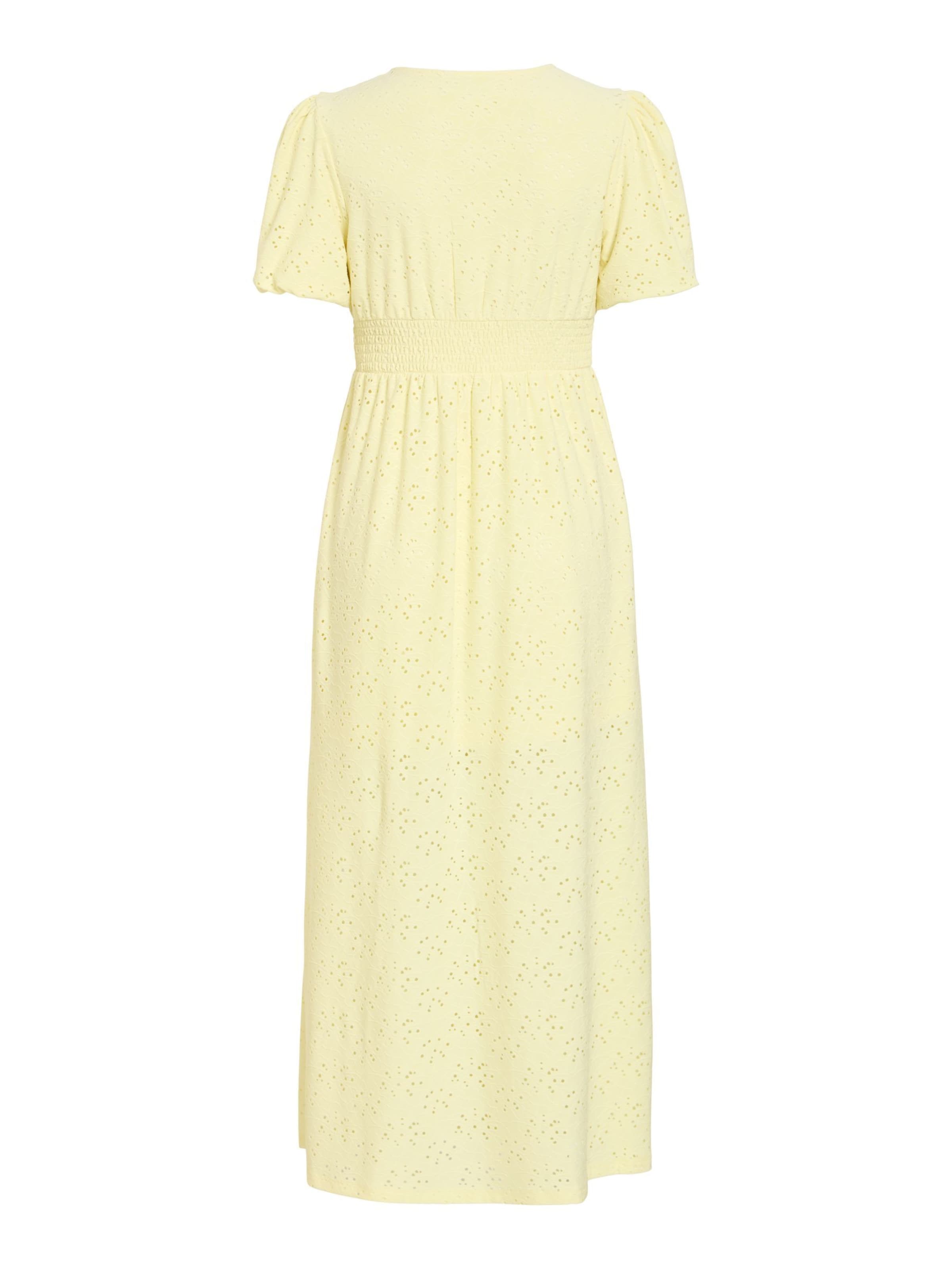 VILA Kleid 'VIKawa' in Gelb