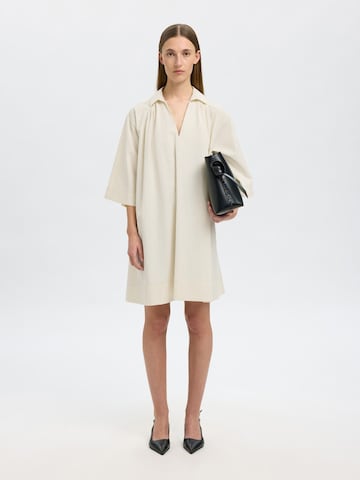 SELECTED Jurk in Beige