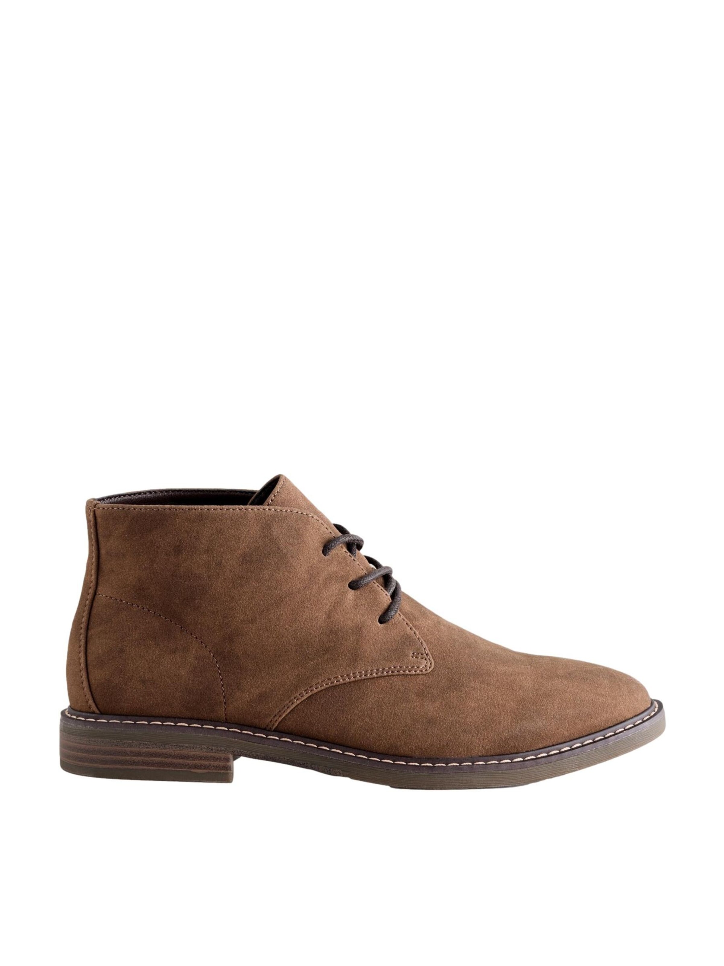Next - Botas chukka em castanho