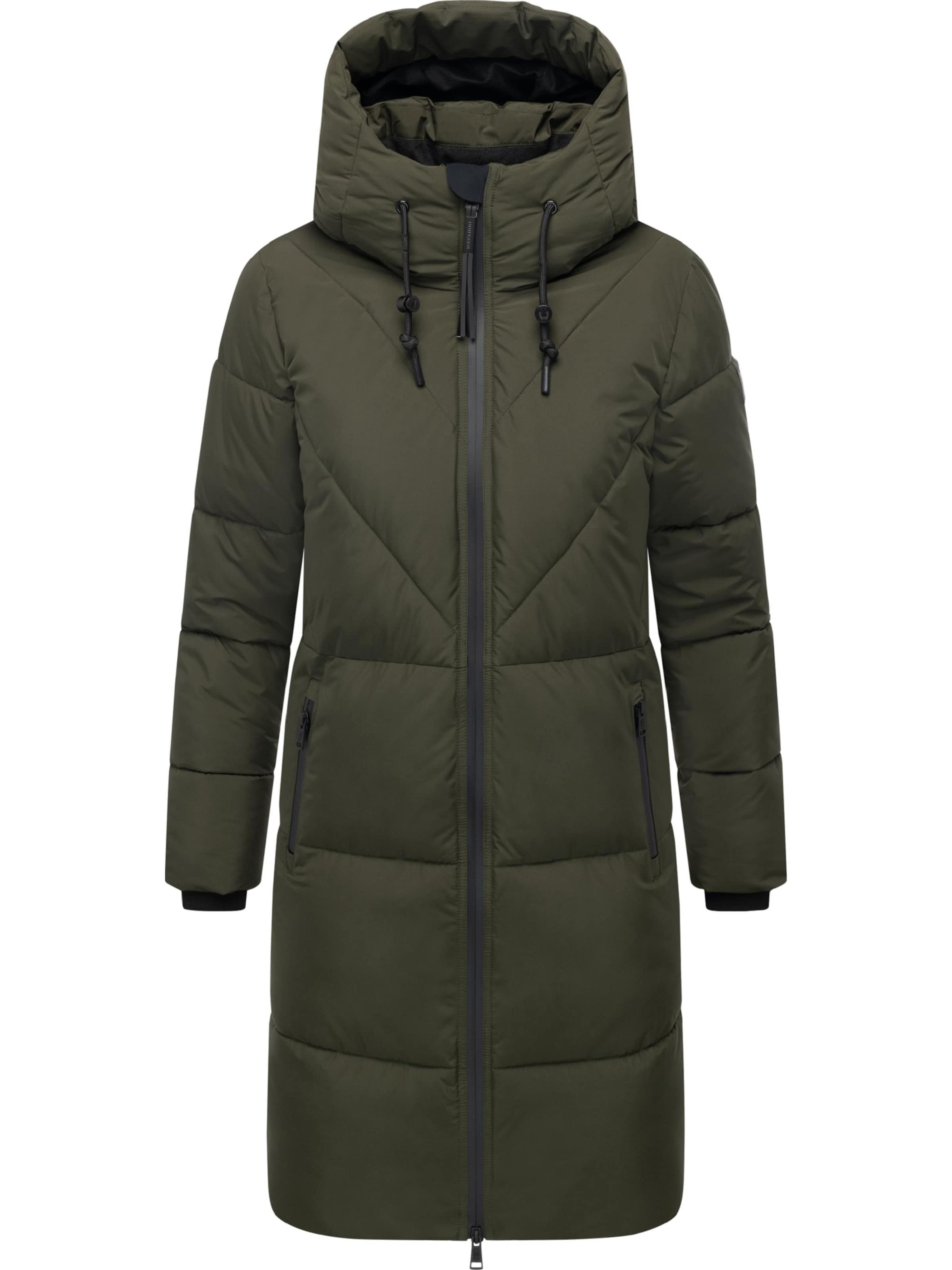 Manteau d’hiver 'Kältekuschel XIV' NAVAHOO en vert : devant