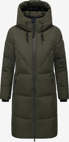 Cappotto invernale 'Kältekuschel XIV' di NAVAHOO in verde: frontale