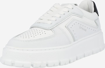 Copenhagen Sneakers laag in Wit: voorkant