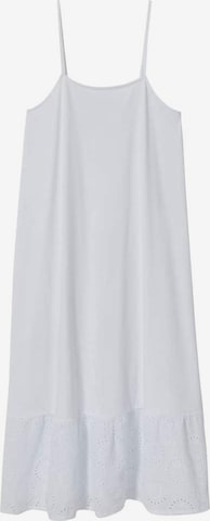 MANGO Summer Dress 'Dina' in White: front
