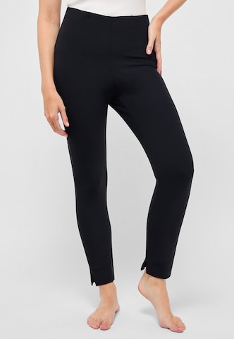 Coupe slim Pantalon 'Ornella Jump' Angels en noir : devant