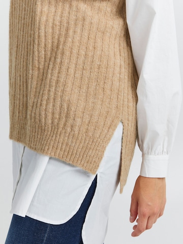 Pullover 'Kamara' di ICHI in beige