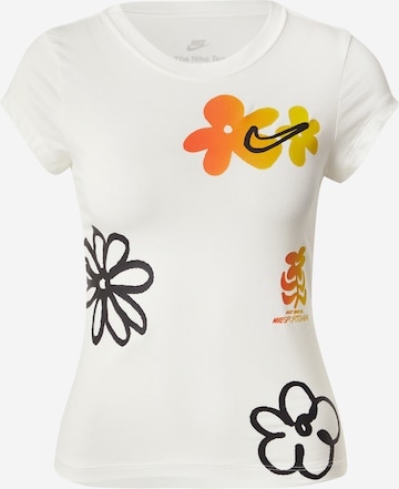 Nike Sportswear Футболка в Белый: спереди