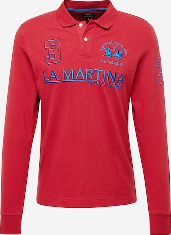 La Martina Poloshirt in Rot: predná strana