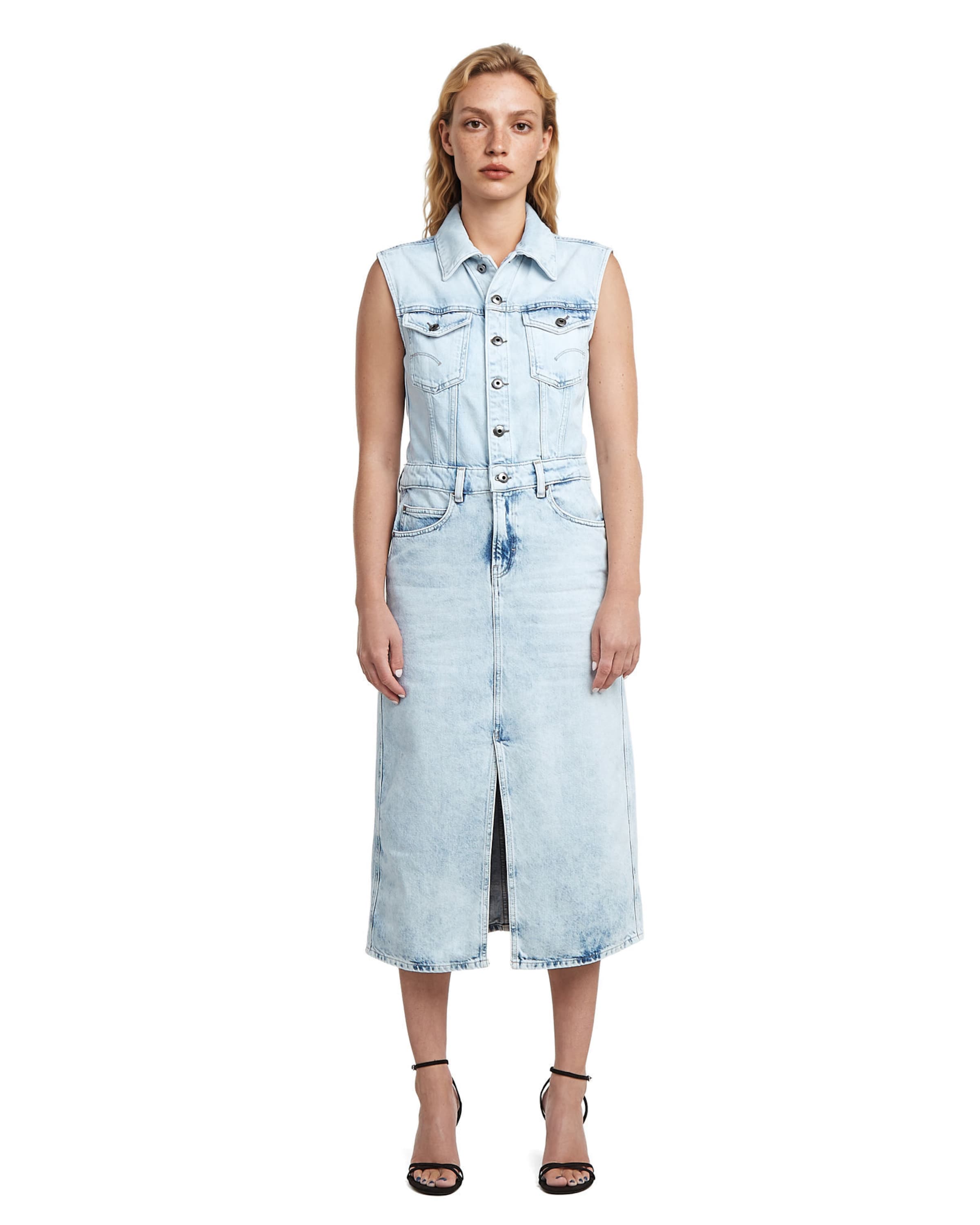 G-STAR Kleid in Blau: Vorderseite