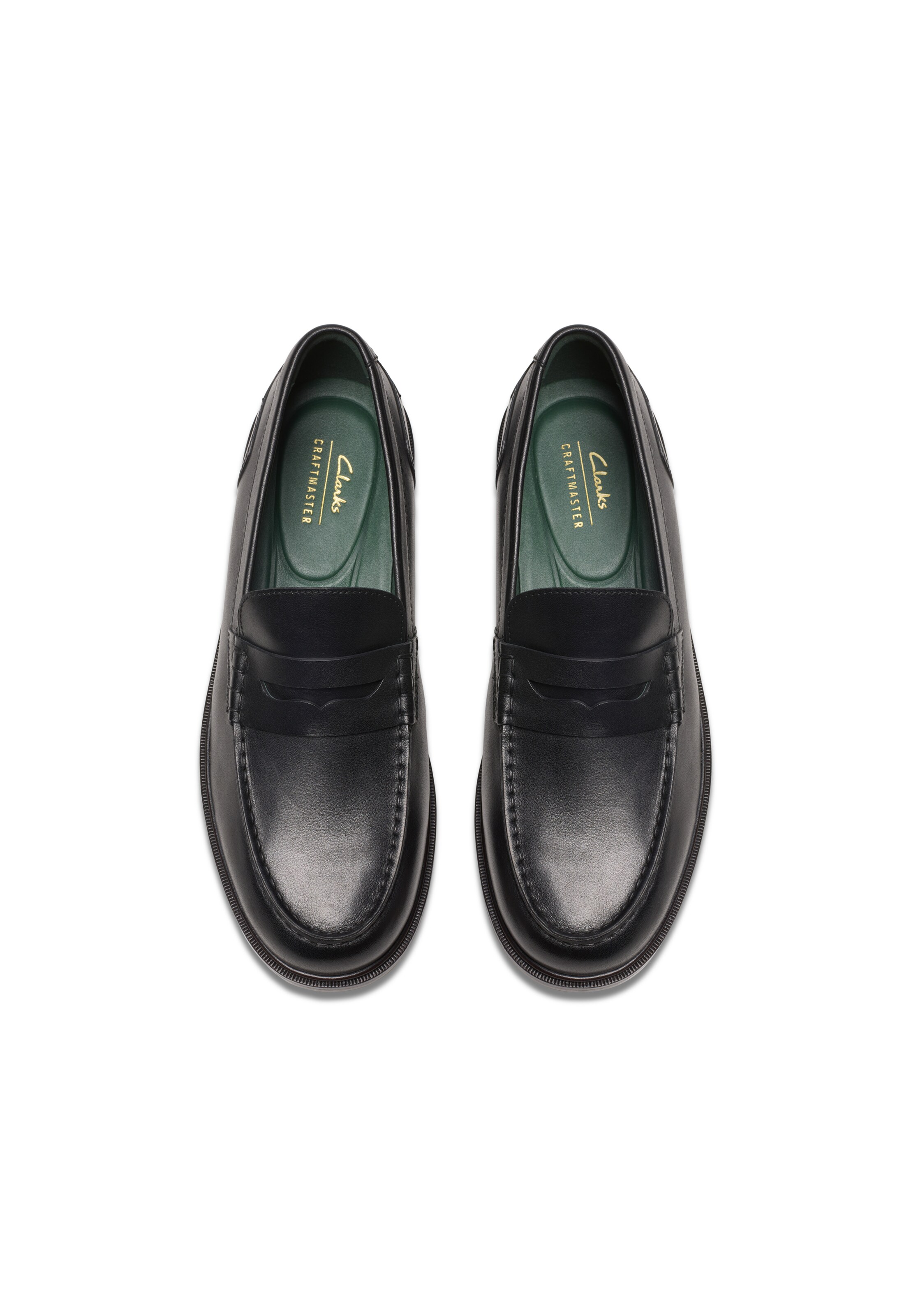 CLARKS Slip-ons 'CraftJames' in Black