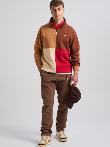 Trendsplant Bluza rozpinana w kolorze brązowy: przód