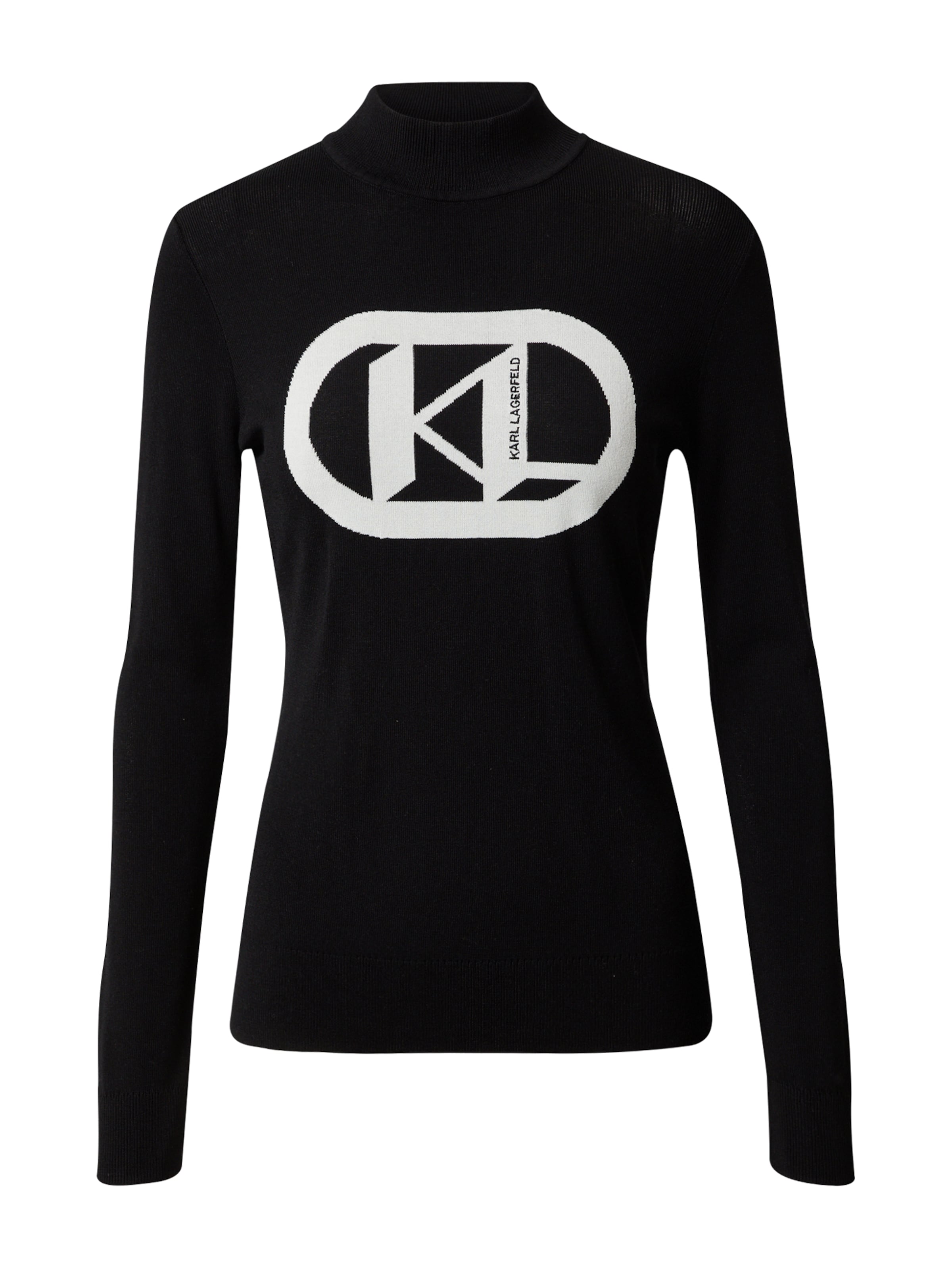 Karl Lagerfeld Pullover in Schwarz: Vorderseite