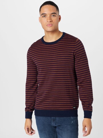 Iriedaily Sweater in Blue: front