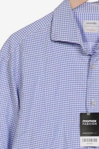 Van Laack Button Up Shirt in 5XL in Blue