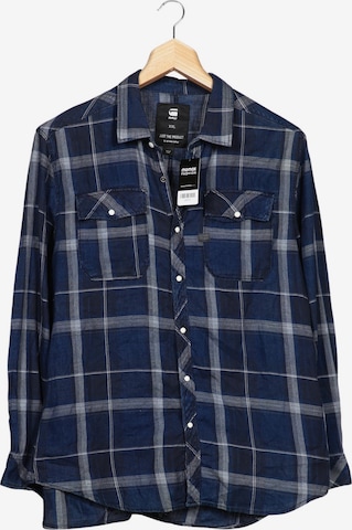 G-STAR Hemd XXL in Blau: Vorderseite