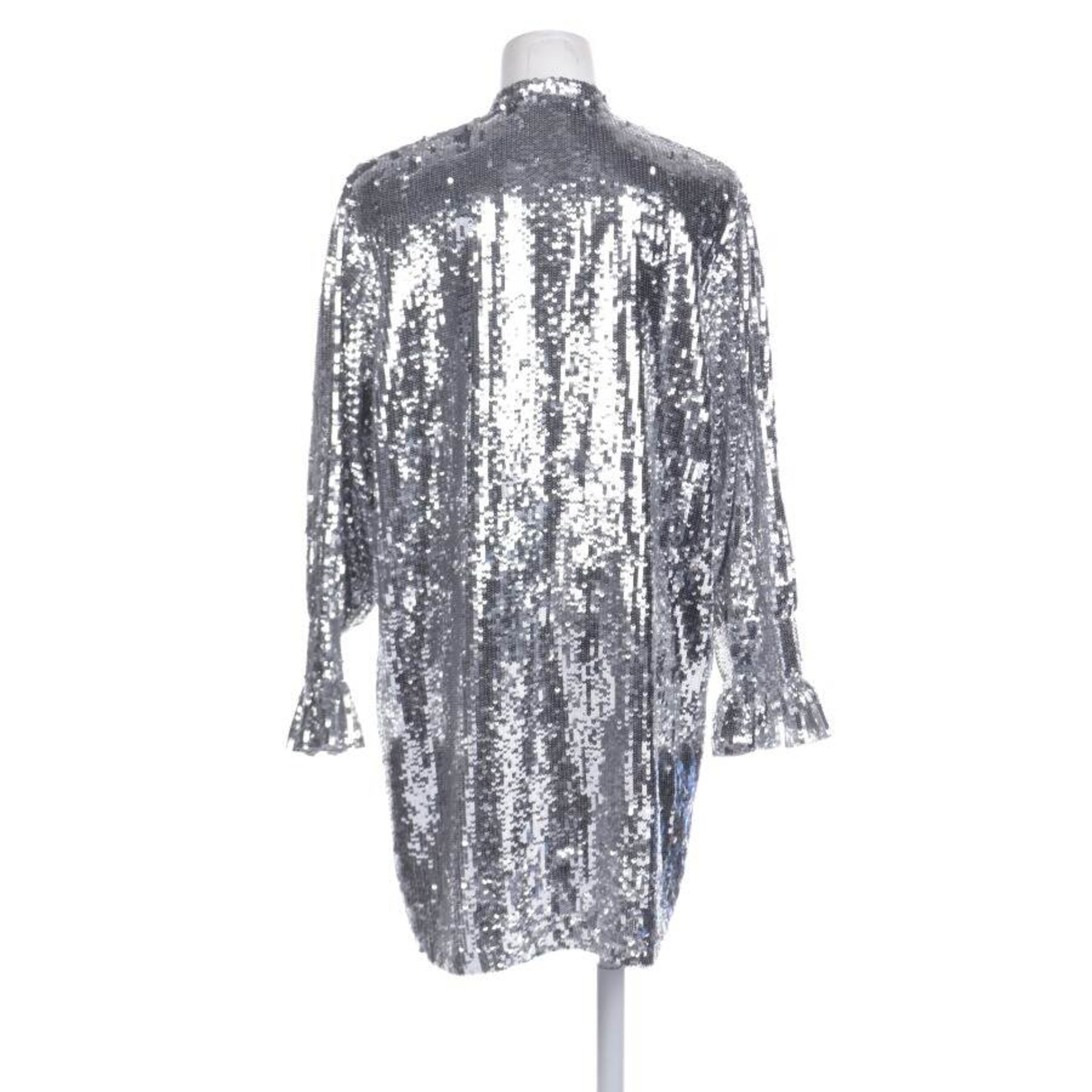 MSGM Dress in XS in Silver