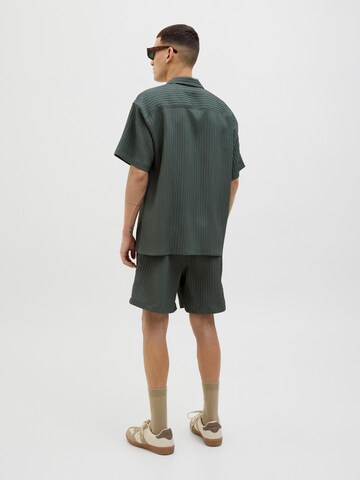 JACK & JONES - Loosefit Pantalón en verde