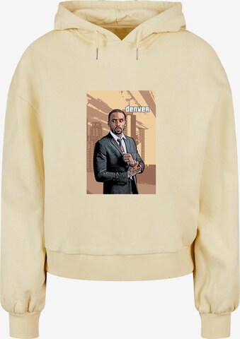 Merchcode Sweatshirt 'Grand Denver' in Yellow: front