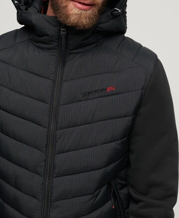 Veste mi-saison Superdry en noir