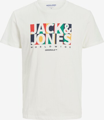 Jack & Jones Junior Shirt 'PALETTE' in White: front