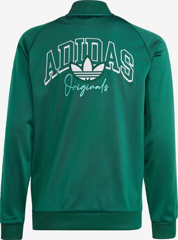 ADIDAS ORIGINALS Sweatjacke 'Coliate Graphic Sst' in Grün