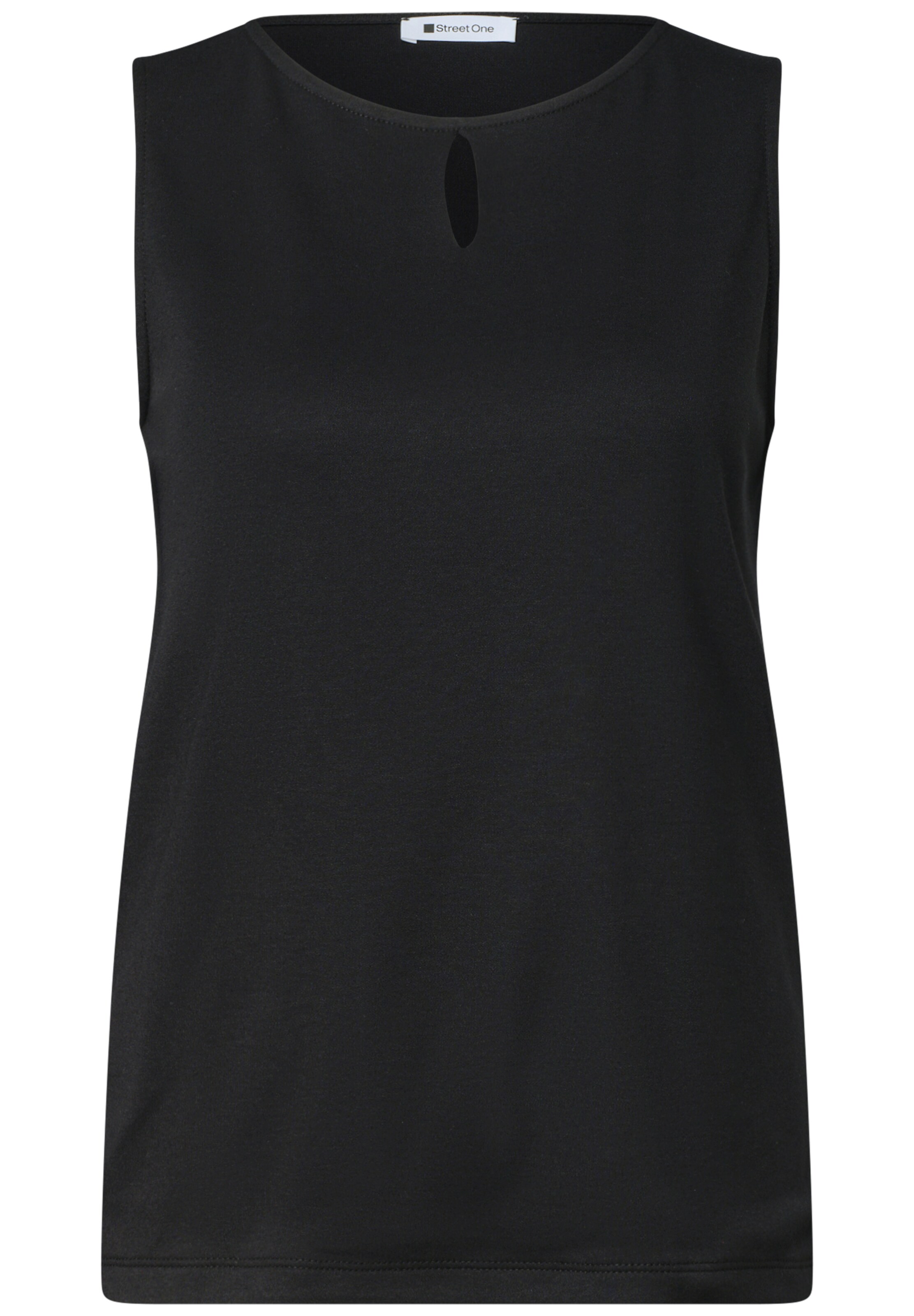 STREET ONE Top in Schwarz: Vorderseite