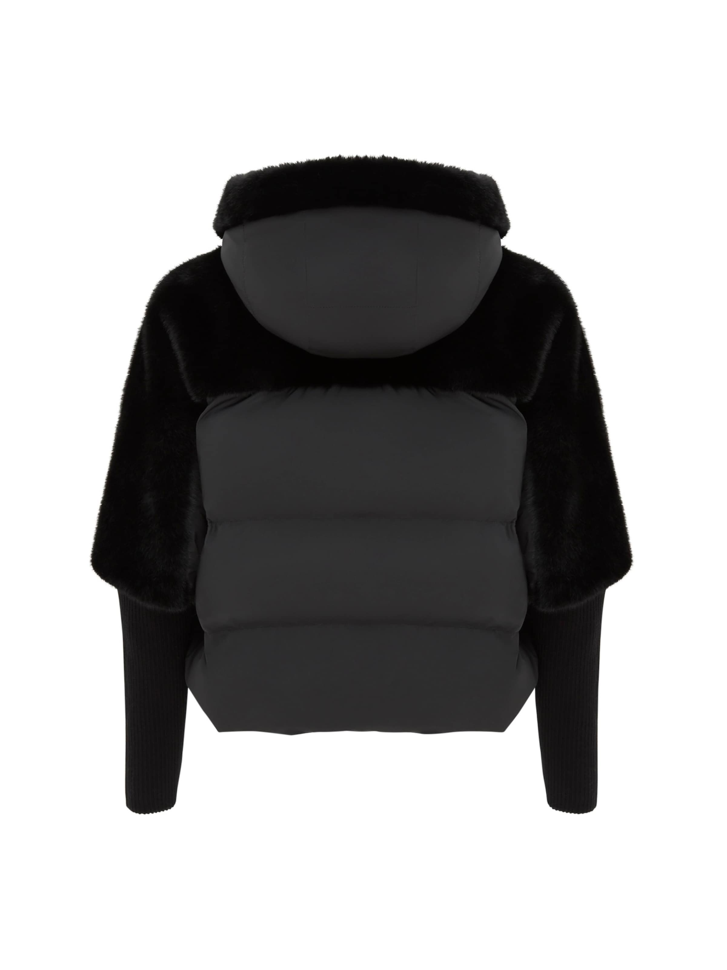 CESARE GASPARI Übergangsjacke in Schwarz