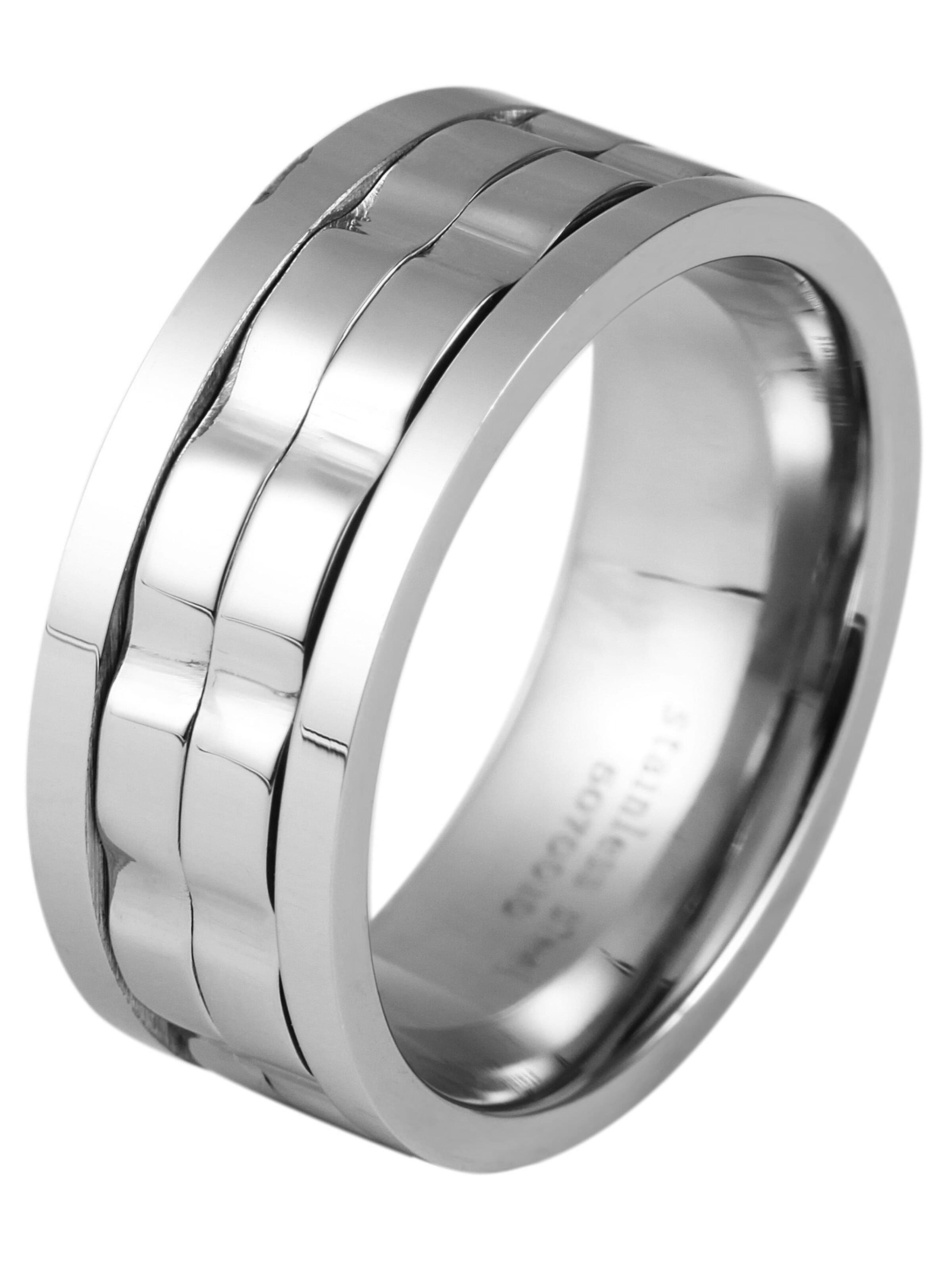 Akzent Ring 'Milos, langlebig' in Silver: front