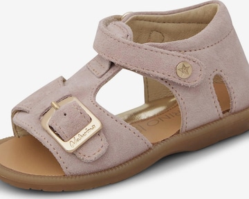 NATURINO Open shoes 'QUARZO' in Pink: front