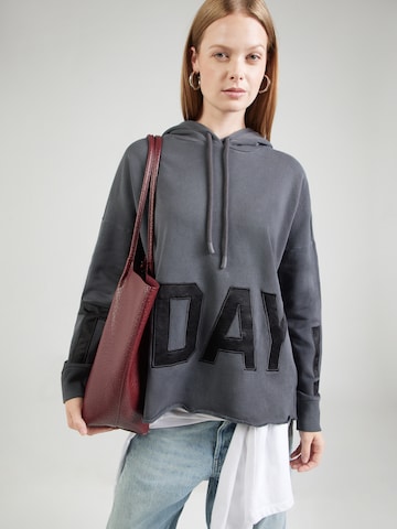 LIEBLINGSSTÜCK - Sweatshirt 'JergasL' em cinzento: frente
